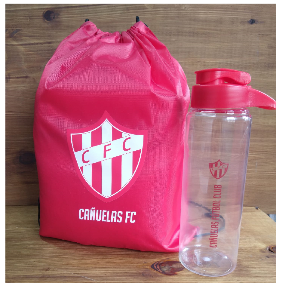 Mochilas Eco + Botella CLUB CAÑUELAS