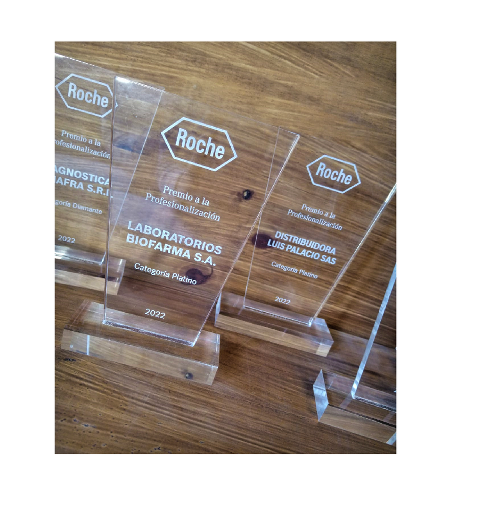 Premios Acrílico ROCHE