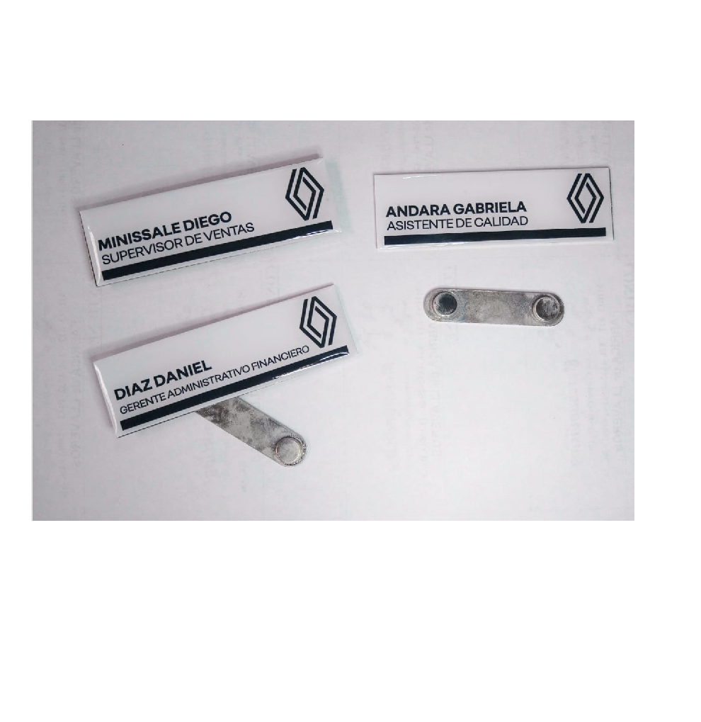 Identificadores 8*2 C/Doble Iman