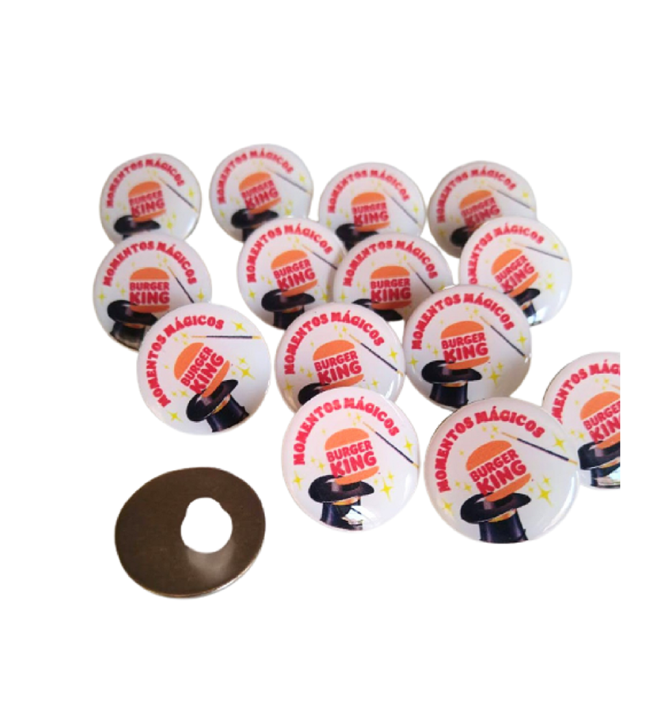 Pin Metalico 3cm C/Snap mera