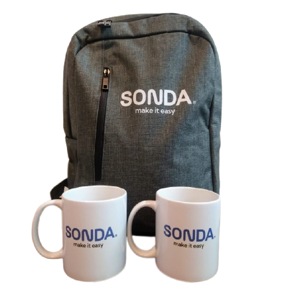 Tazas y Mochilas SONDA