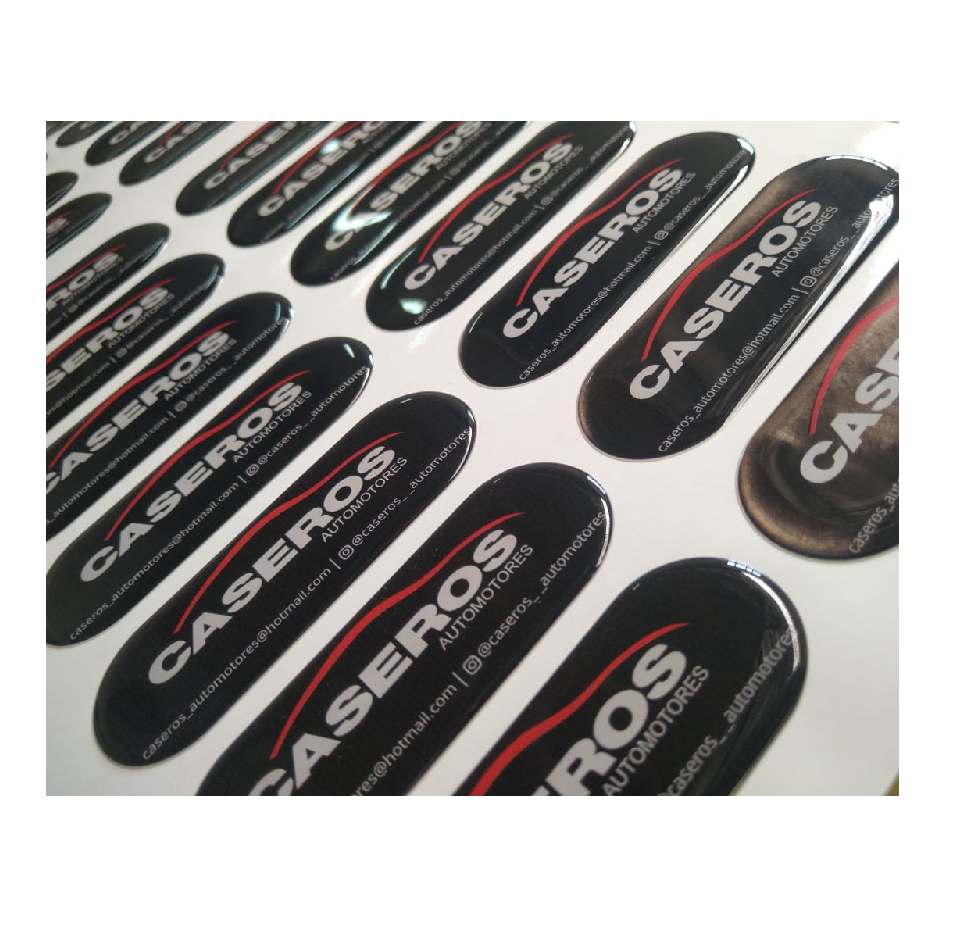 Emblemas Resinados Full Color