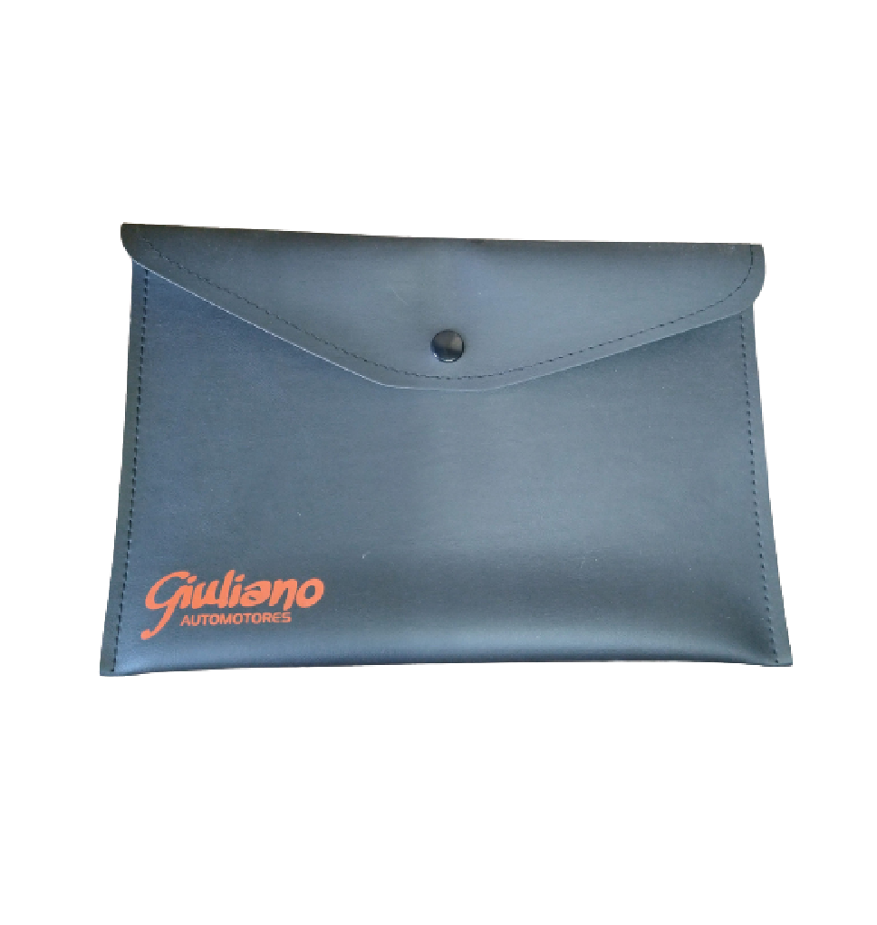 Portadocumento Simil Cuero Impresion Color