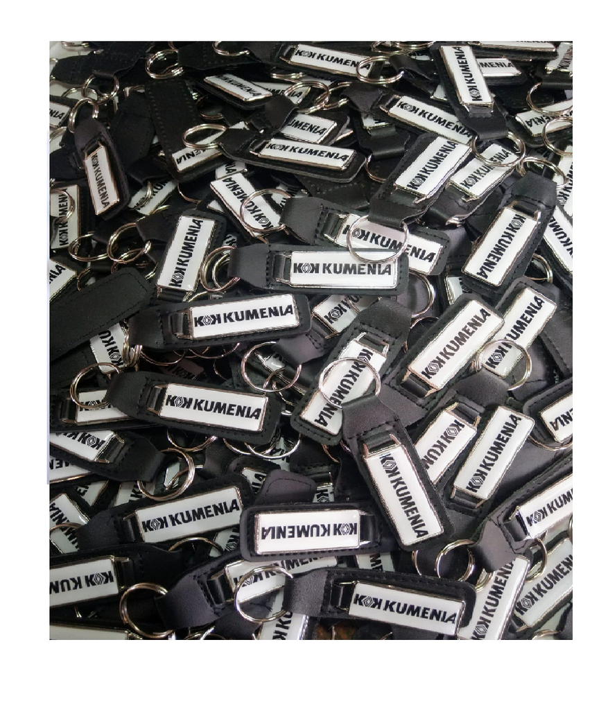 Llaveros EcoCuero C/Base Metalica