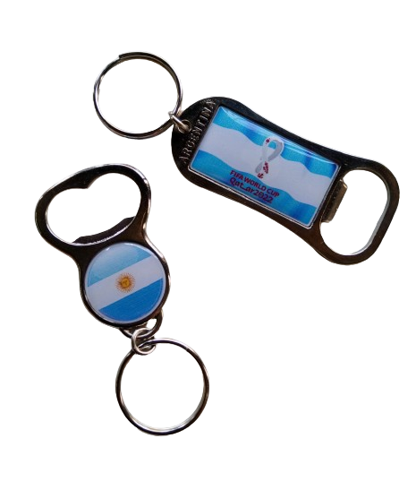 Llaveros Destapador MUNDIAL