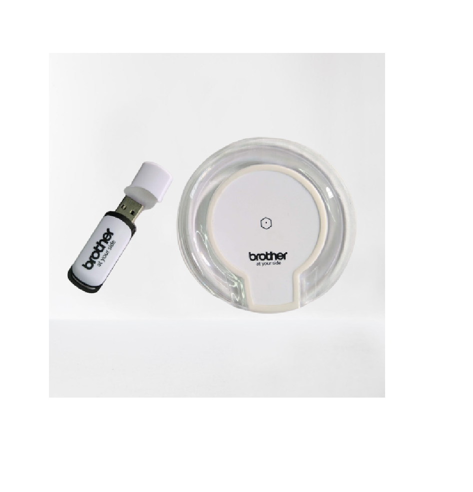 Cargador y Pendrive BROTHER