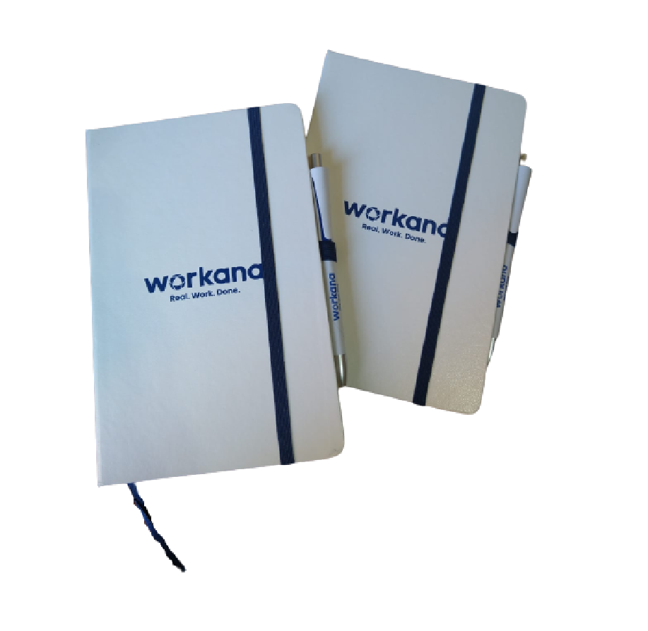 Set Cuaderno y Boligrafo WORKANA