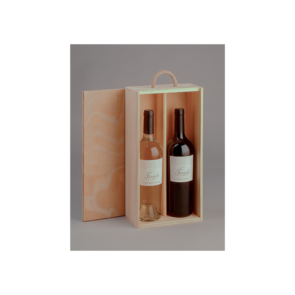 Caja Para Botella x2