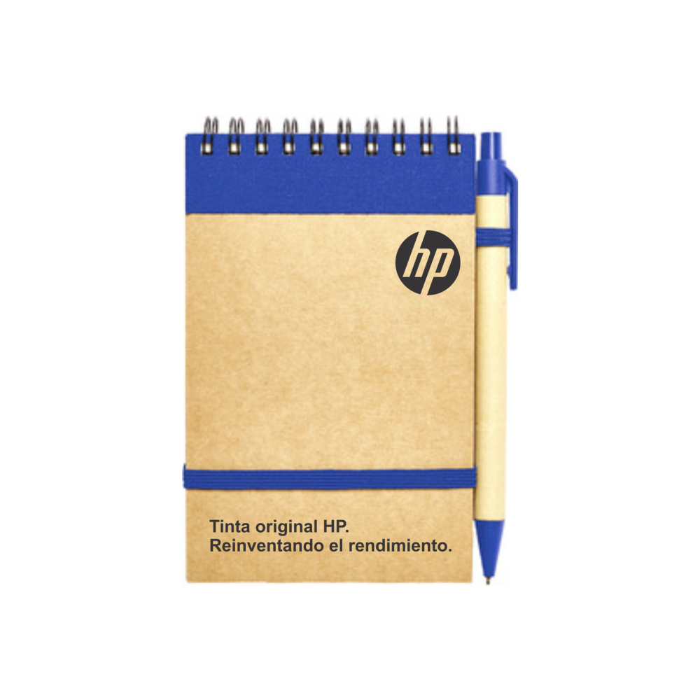 ANOTADOR ECOLÓGICO CON BOLÍGRAFO EB402