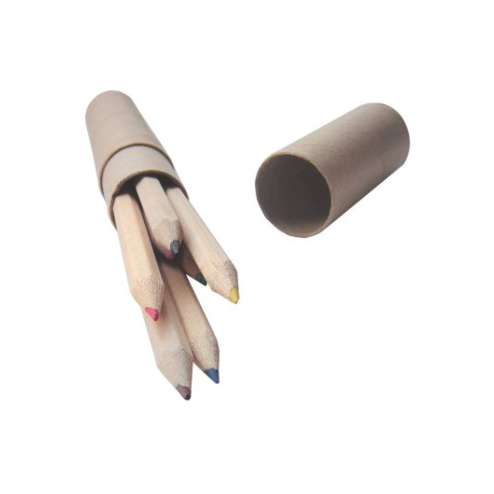 CILINDRO CON LÁPICES DE COLORES EB6