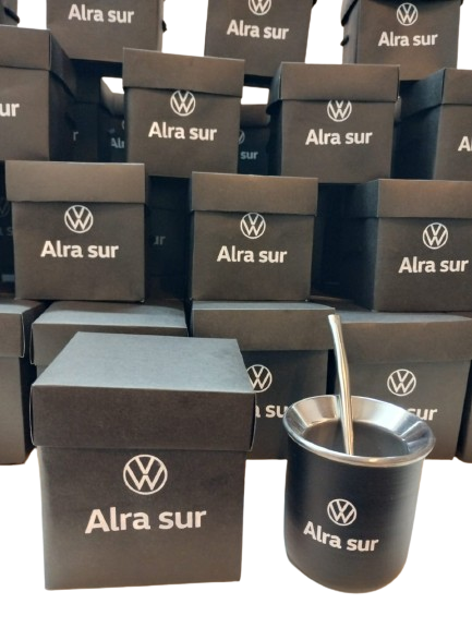 Set Mate C/Bombilla + Caja Presentacion