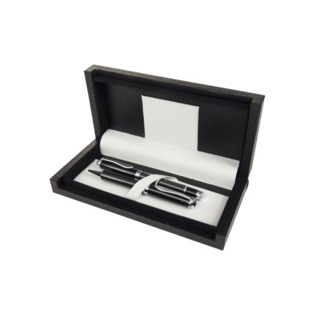 Set Bolígrafo y Roller Black