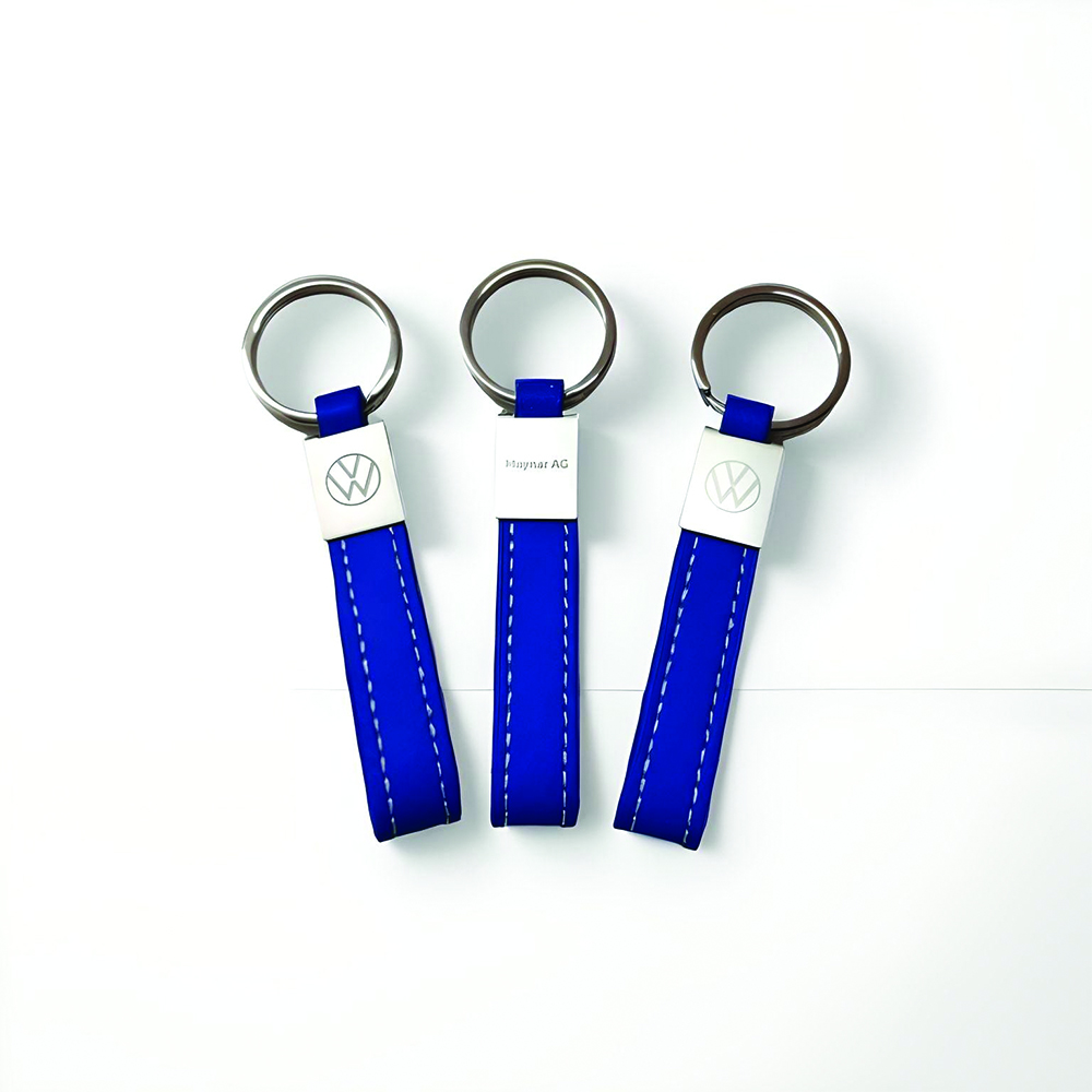 Llavero Eco Cuero y Metal Grabado