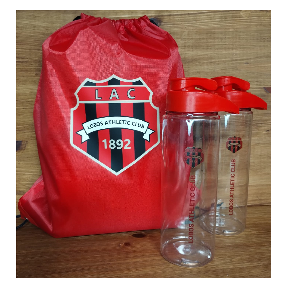 Mochila + Botella LOBOS CLUB