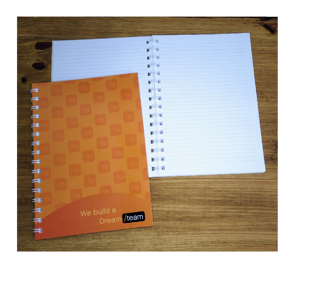 Cuadernos A5 Doble Anillado DREAM TEAM